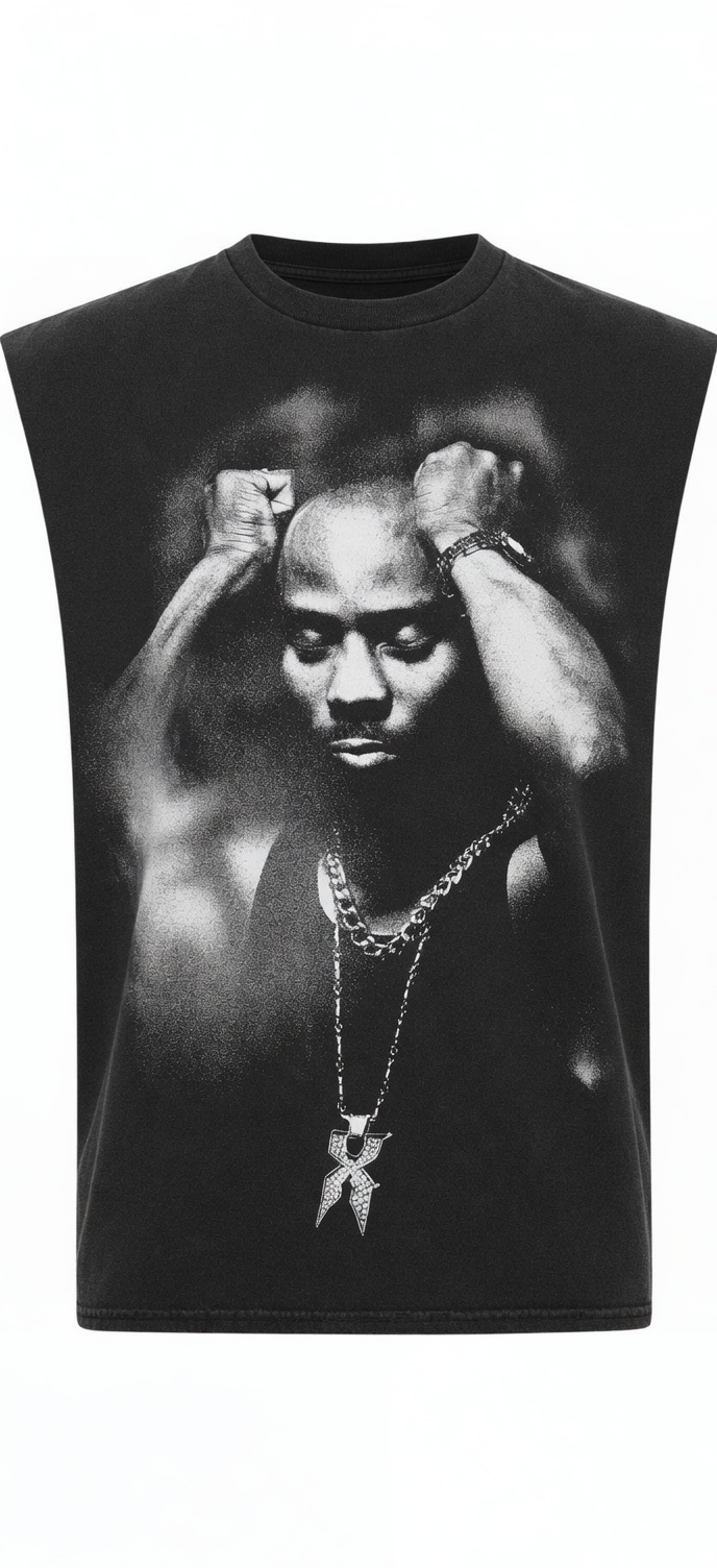 DMX “From Day One” Graphic Muscle Tee