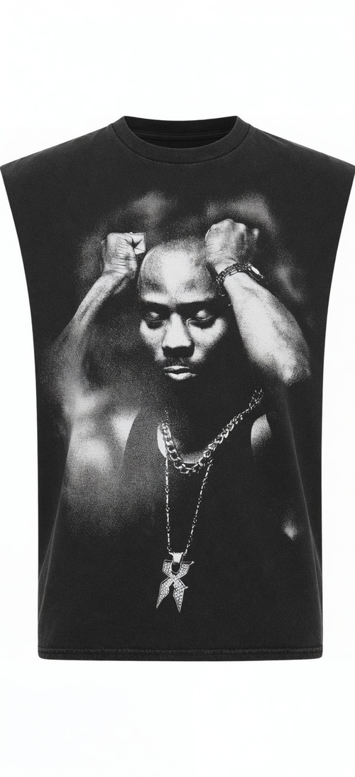 DMX “From Day One” Graphic Muscle Tee