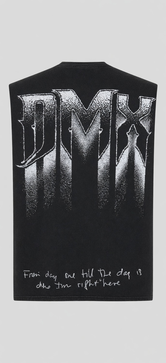 DMX “From Day One” Graphic Muscle Tee